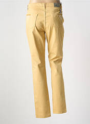 Pantalon slim jaune WALTRON pour femme seconde vue