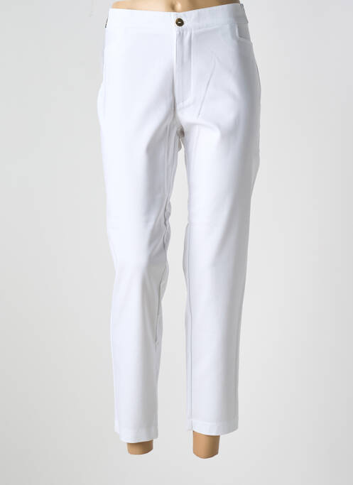 Pantalon 7/8 blanc WALTRON pour femme