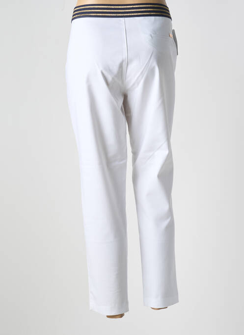 Pantalon 7/8 blanc WALTRON pour femme
