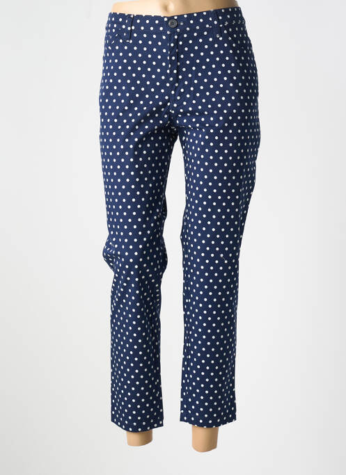 Pantalon 7/8 bleu WALTRON pour femme