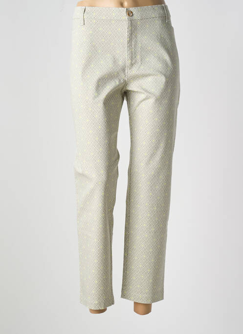 Pantalon 7/8 vert WALTRON pour femme