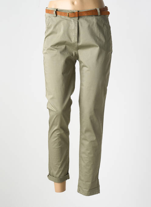 Pantalon chino vert LA PETITE NÎMOISE pour femme