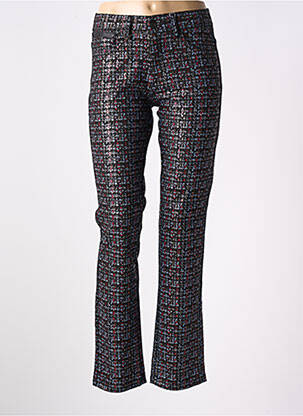 Pantalon slim taille normale taille normale noir S.QUISE femme