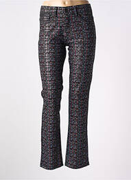 Pantalon slim taille normale taille normale noir S.QUISE femme