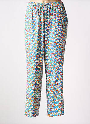 Pantalon droit taille élastique taille normale vert WALTRON femme