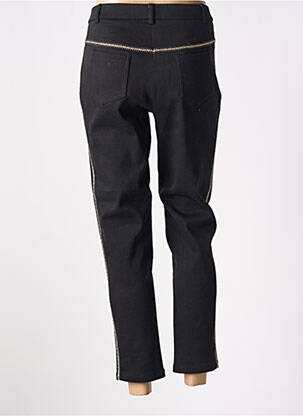 Pantalon 7/8 taille à pinces taille normale noir MERI & ESCA femme