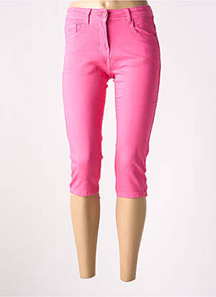 Corsaire skinny taille normale rose S.QUISE femme