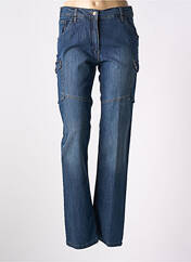 Jeans coupe slim bleu LMA pour femme seconde vue