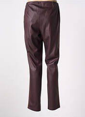 Pantalon slim marron IMPULSION pour femme seconde vue
