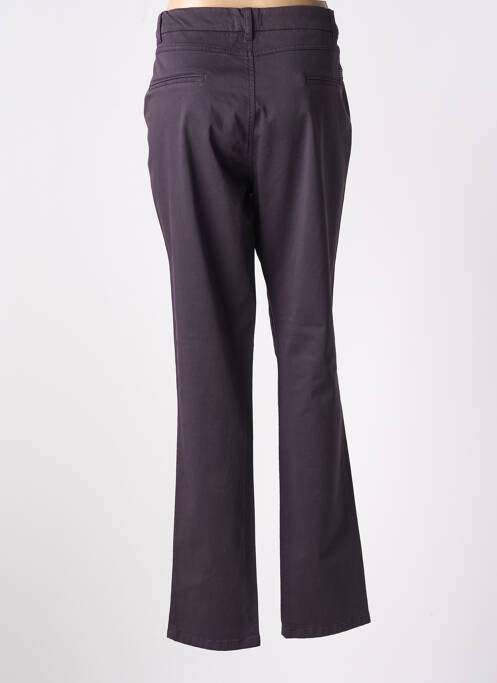 Pantalon chino violet TBS pour femme