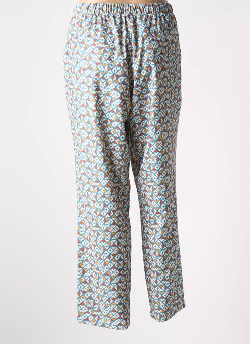 Pantalon droit vert WALTRON pour femme