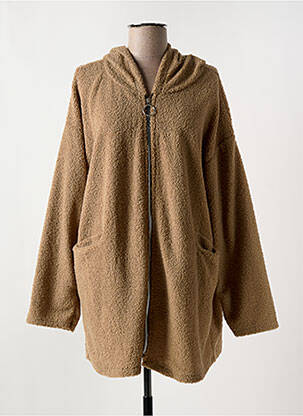 Veste casual poches marron LA PETITE NÎMOISE femme