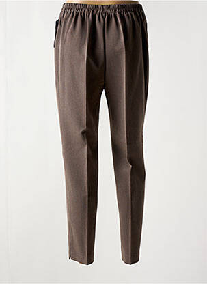 Pantalon slim taille élastique taille normale gris ATLANTA femme