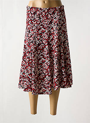 Jupe mi-longue coupe évasée rose VETISTYLE femme