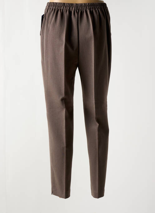 Pantalon slim taille élastique taille normale gris ATLANTA femme