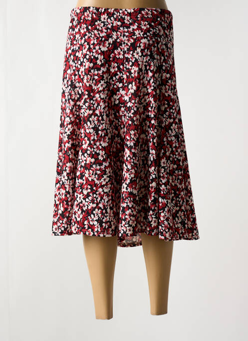 Jupe mi-longue coupe évasée rose VETISTYLE femme