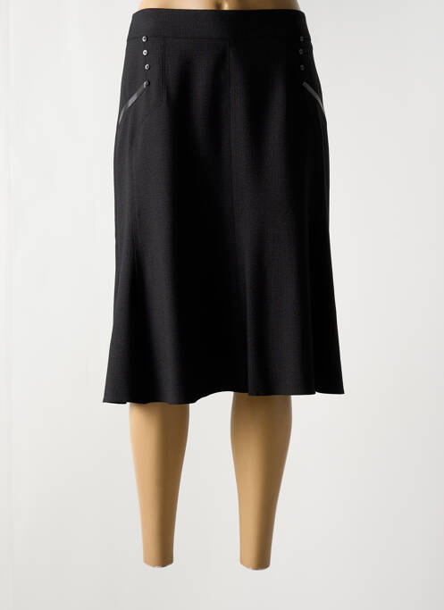 Jupe mi-longue gris IMPULSION pour femme