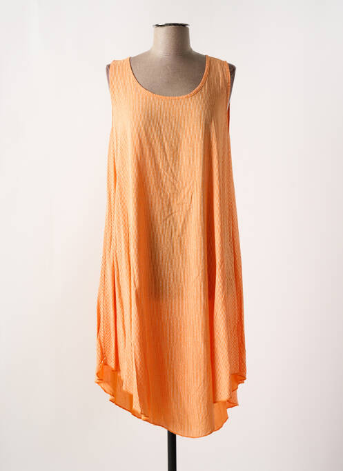 Robe courte orange LA PETITE NÎMOISE pour femme