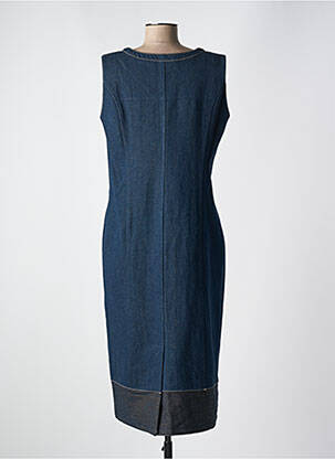 Robe mi-longue sans manche sans manche bleu LES MARINS DE JAC JAC femme