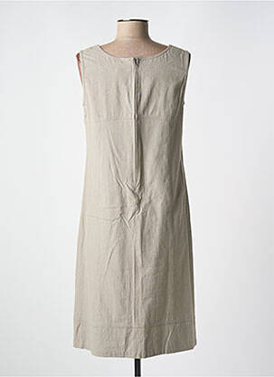 Robe mi-longue sans manche sans manche gris LES MARINS DE JAC JAC femme