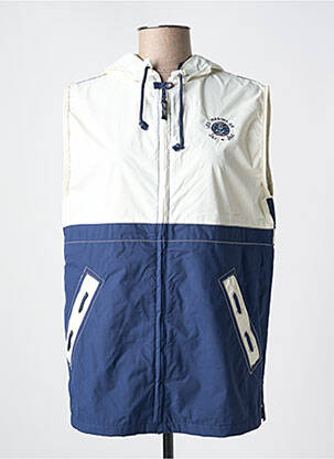 Parka fermeture zippée sur le devant a capuche bleu LES MARINS DE JAC JAC femme
