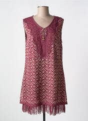 Robe courte rouge JAC JAC pour femme seconde vue