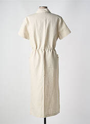 Robe longue beige PANDOLFI pour femme seconde vue
