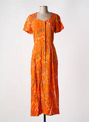Robe longue orange GARUDA GARUZO pour femme seconde vue