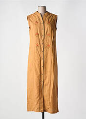 Robe longue orange JAC JAC pour femme seconde vue