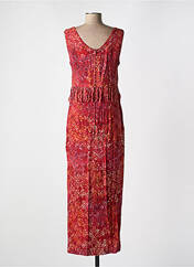Robe longue rouge GARUDA GARUZO pour femme seconde vue