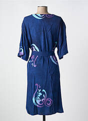 Robe mi-longue bleu GARUDA GARUZO pour femme seconde vue