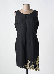 Robe mi-longue noir GARUDA GARUZO pour femme seconde vue