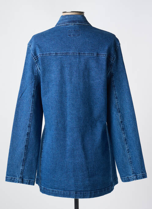 Veste casual poches bleu PANDOLFI femme