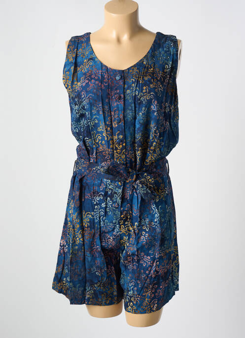 Combishort bleu GARUDA GARUZO pour femme