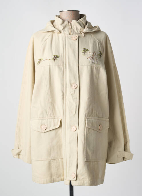 Parka beige JAC JAC pour femme