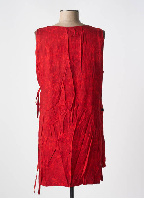 Robe courte rouge GARUDA GARUZO pour femme