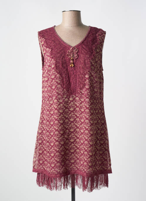 Robe courte rouge JAC JAC pour femme