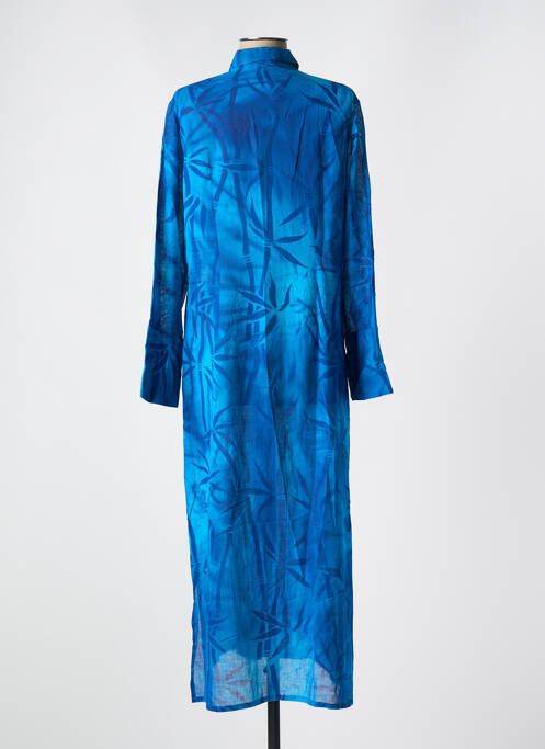 Robe longue bleu GARUDA GARUZO pour femme