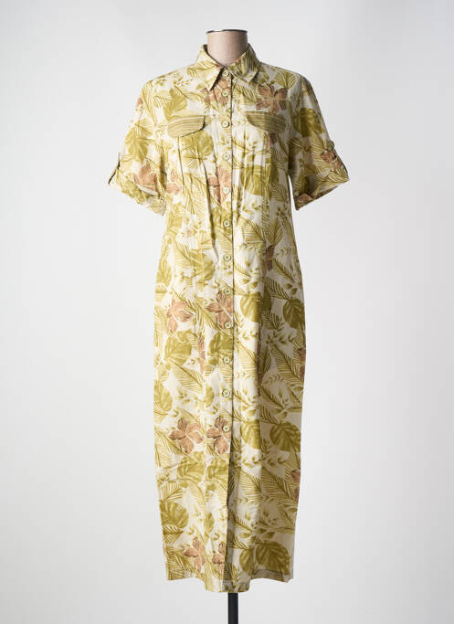 Robe longue vert JAC JAC pour femme