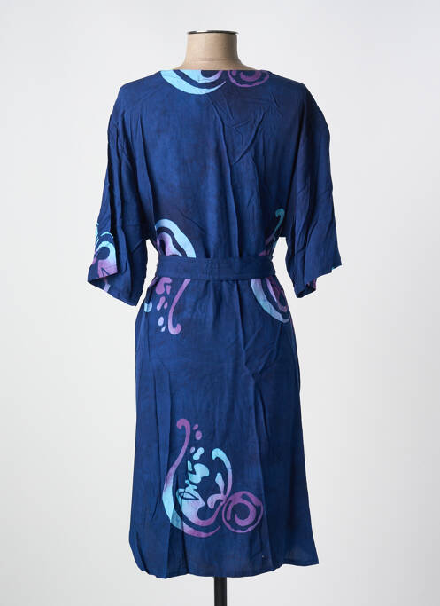 Robe mi-longue bleu GARUDA GARUZO femme