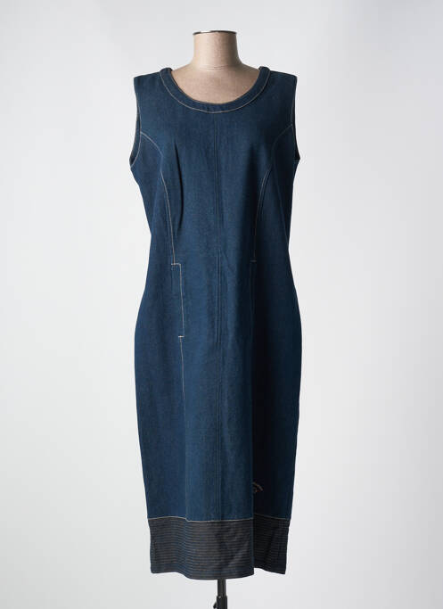 Robe mi-longue bleu LES MARINS DE JAC JAC pour femme