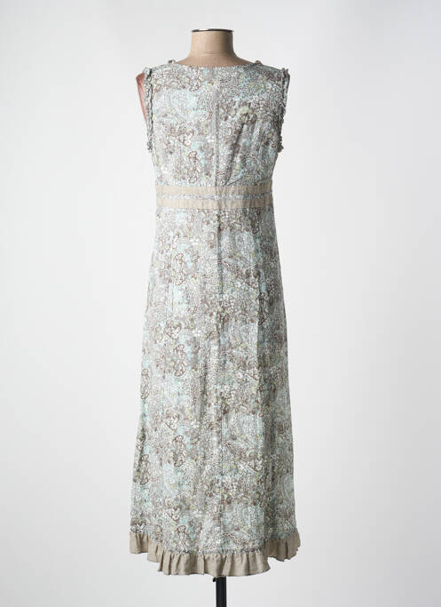 Robe mi-longue gris JAC JAC pour femme