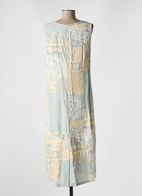 Robe mi-longue jaune JAC JAC pour femme