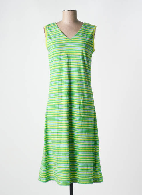 Robe mi-longue vert LES MARINS DE JAC JAC pour femme