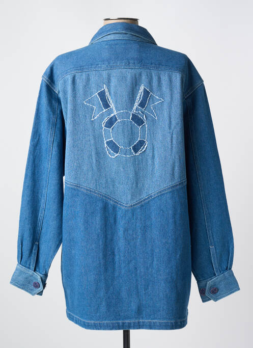 Veste casual bleu LES MARINS DE JAC JAC pour femme