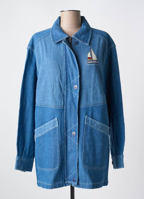 Veste casual bleu LES MARINS DE JAC JAC pour femme