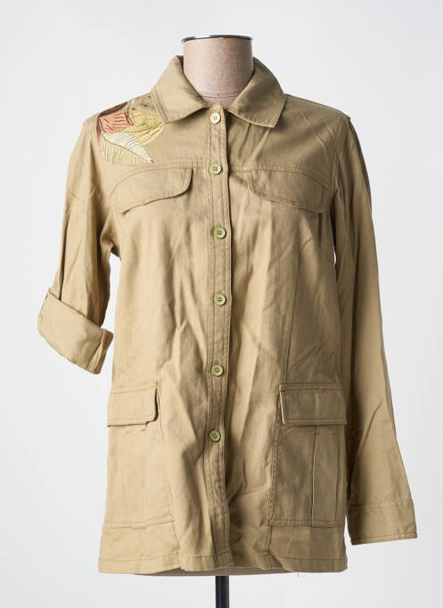 Veste casual vert JAC JAC pour femme