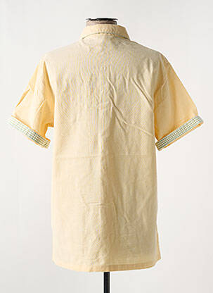 Chemisier manches courtes manches courtes jaune JAC JAC femme