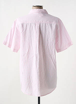 Chemisier coupe droite manches courtes rose JAC JAC femme
