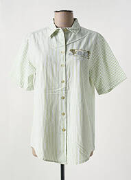 Chemisier manches courtes manches courtes vert JAC JAC femme